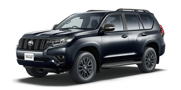 Toyota Land Cruiser Prado TX L Package, Matte Black Edition